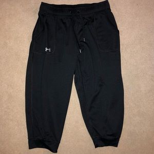 Under Armour black joggers